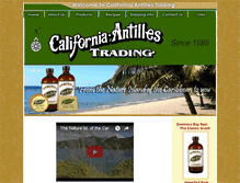 Tablet Screenshot of calantilles.com